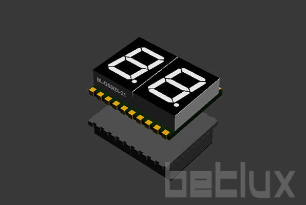 SMD seven segment display 0.3 inch 2 digit
