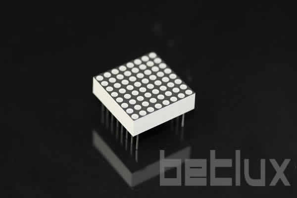 0.7 inch height 8x8 LED dot matrix, bi-color