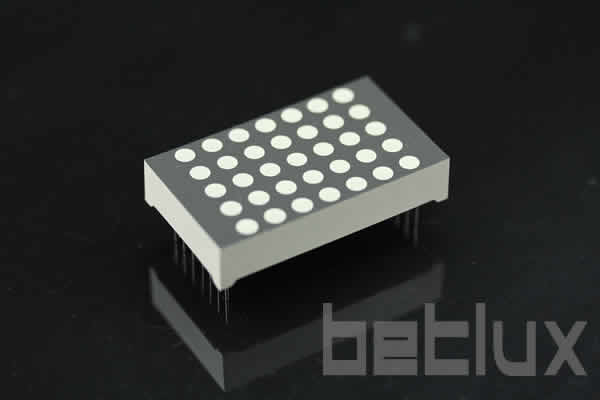 1.2 inch height 5x7 LED dot matrix,bi-color