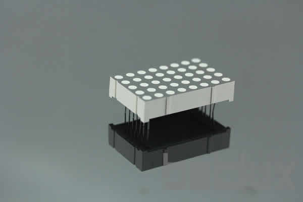 1.4 inch height 5x8 LED dot matrix