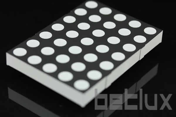 3.0 inch height 5x7 LED dot matrix, bi-color